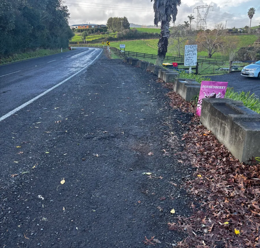 Hunua Road Pedestrian Improvements